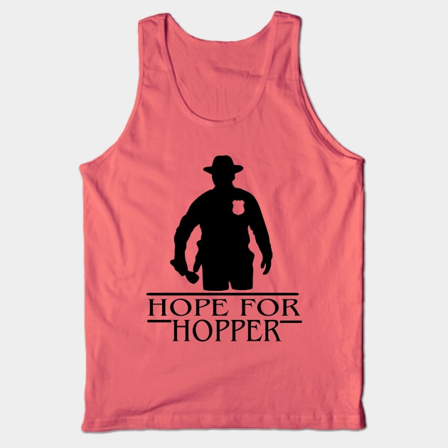 Chief Hopper Stranger Things Tank Top by CreatingChaos